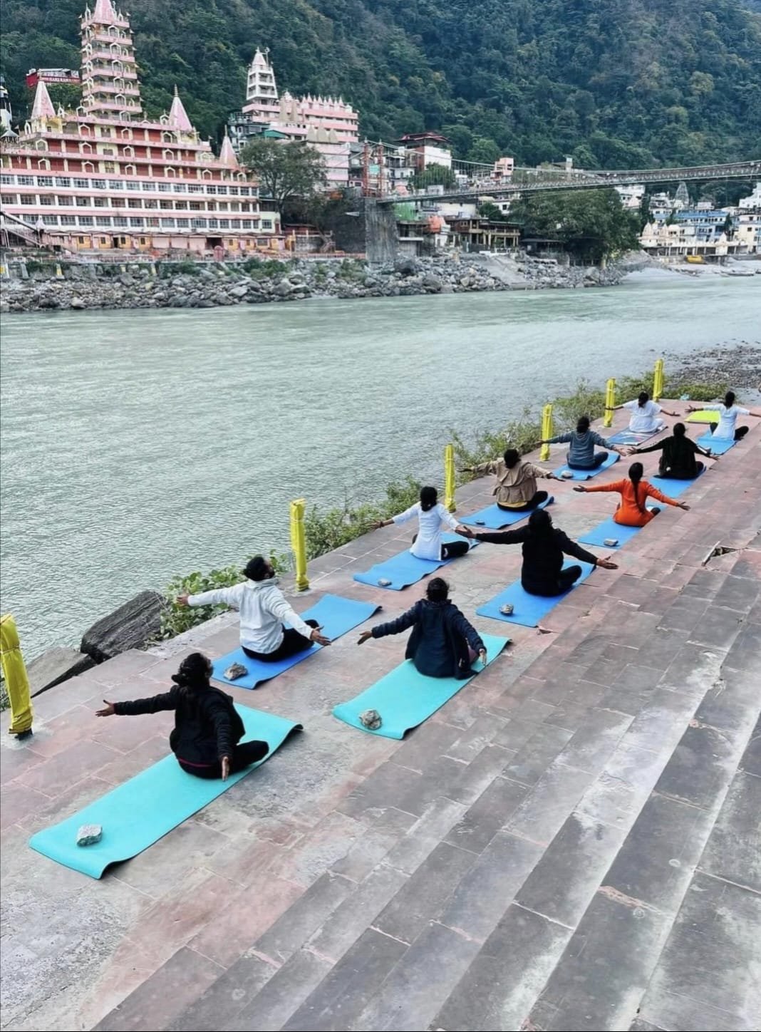 Sunrise meditation practice