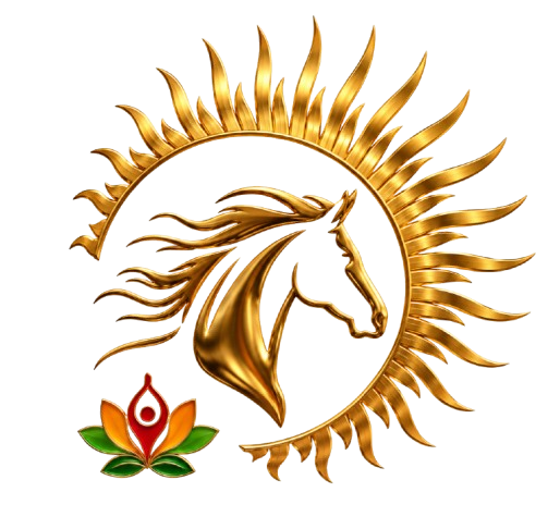 ASWA Yogam Foundation golden horse emblem