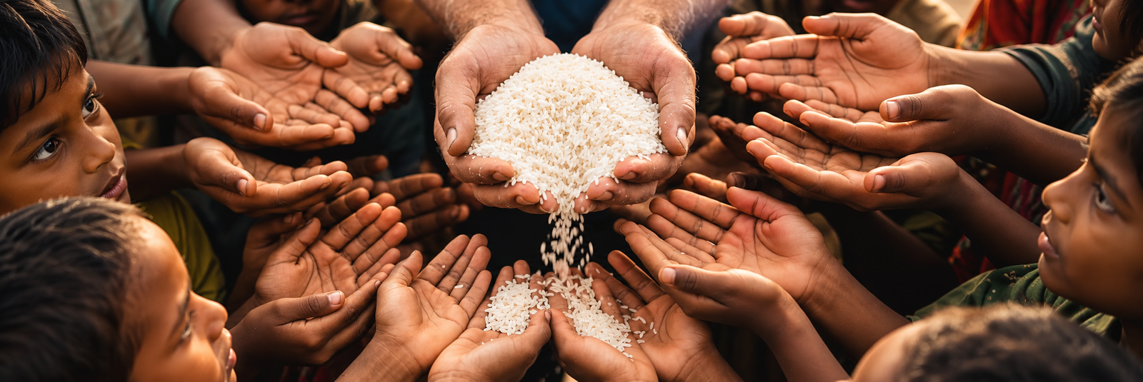 Annadanam food distribution for people in need